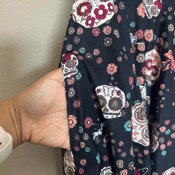 NWT Hell Bunny Sasha Sugar Skull Dress - Picture 7 of 10